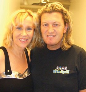 Agnetha and Rod Stephan