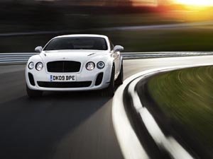 The Bentley Supersports struts its funky stuff