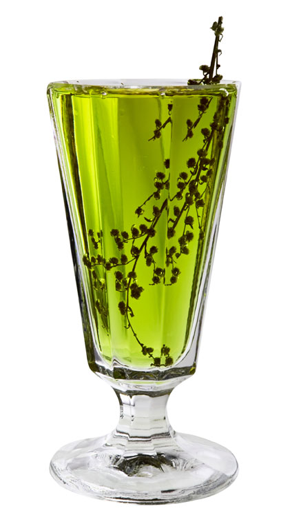 Absinthe was abolished in the early 1900s