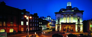 Facade of the O'Callaghan hotel, Dublin